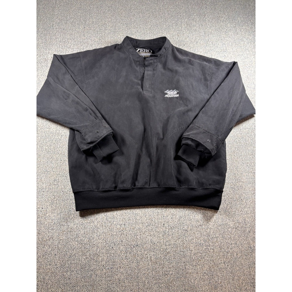 Zero Restriction Jacket Pullover 1/4 Snap Usa Mad… - image 1